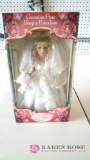 Bisque fine porcelain doll new in box