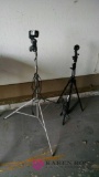 Two lighting tripods