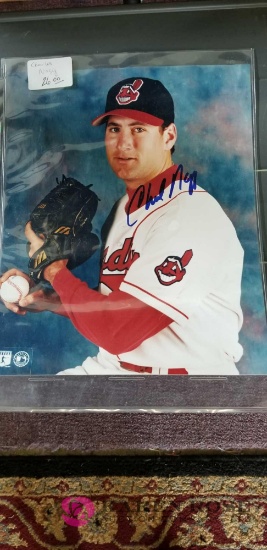 Autographed Picture of Charles Nagy