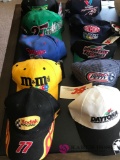 10 Collectible NASCAR hats