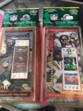 2 Commemorative NFL tickets