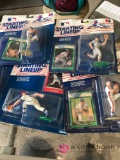 Five starting lineup baseball collectible figures