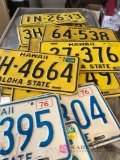 Collectible Hawaii vintage license plates