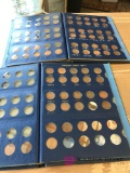 Coin books, some pennies