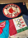Socks flag, USA Olympic flag