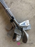 Vintage collectible golf clubs