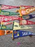 12 souvenir pennants