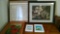 Lot of 4 framed pictures