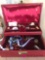 Jewelry box with assorted costume jewelry