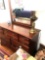 Kenlea Cherry 4 foot wide dresser with mirror