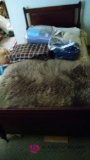 Twin bed with accessories Sheep Skin Purchased in Scott land