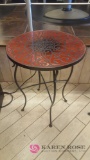 Tile top side table