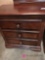 Three drawer nightstand