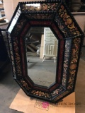 Ornate entry mirror and table