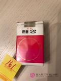 Pack of cigarettes from Korea