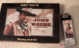 John Wayne playing cards, lighter