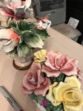 Capodimonte decorative flowers