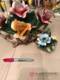 Capodimonte flower baskets