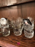 22 jack Daniels glasses Plus shot glasses