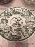 Carleton Michigan centennial plate