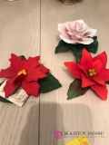 3 capodimonte flowers