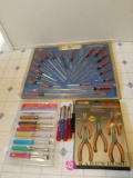 Screwdriver, Nut Driver, and Plier sets