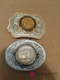 2 collector Belt Buckles