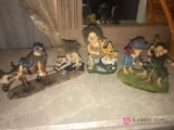 Lot of 3 hillbilly figurines