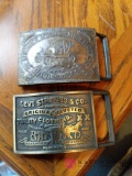 2 Belt Buckles