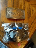 2 Belt Buckles