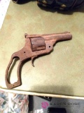 Rusty metal toy gun