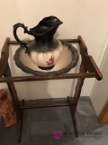 Picture and bowl and stand