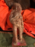 Clay Indian statue