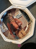 John Wayne collector plates