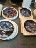 6 collectible plates