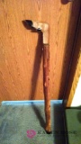 Deer hoof walking stick