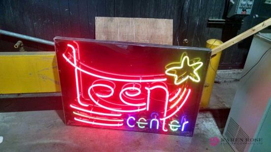 48 in teen center Neon