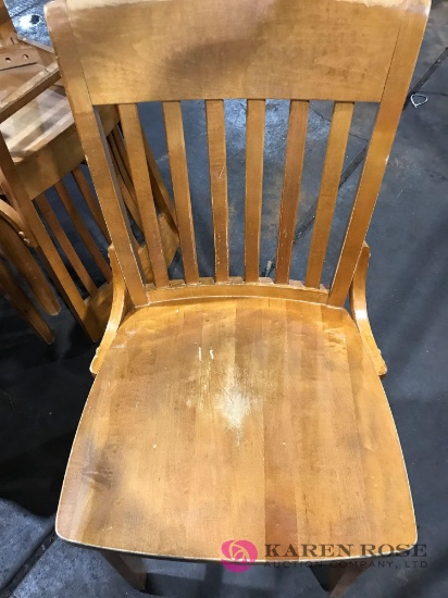 Five Maplewood chairs