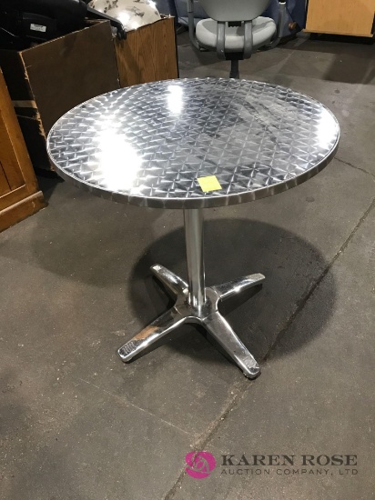 all metal patio table