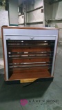 60 by 54 by 26 lighted and lockable mobile storage unit