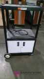 32 inch rolling projection cart