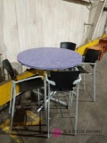 High Table and 4 chairs