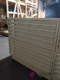 Metal file cabinet