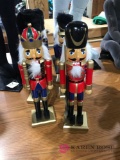 Six nutcracker ornaments