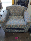 Cushioned chair