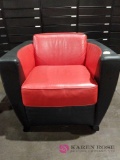 Black and Red armchair