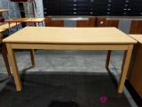 Wooden table