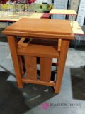 Wooden stand