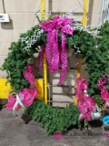 Large decorative wreath
