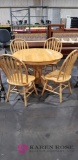 Oak Table and Chairs